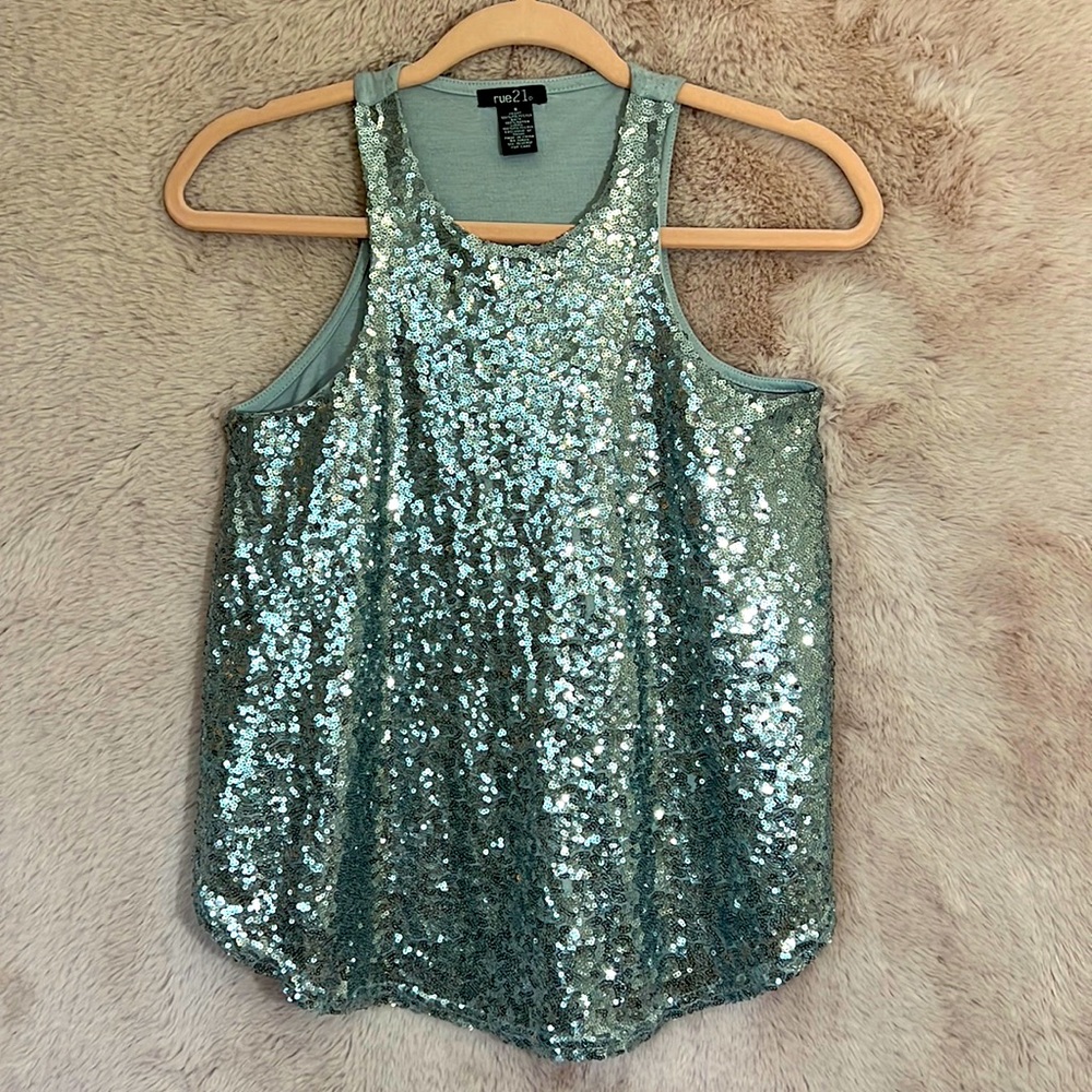 Rue 21 Sequin Tank Top
